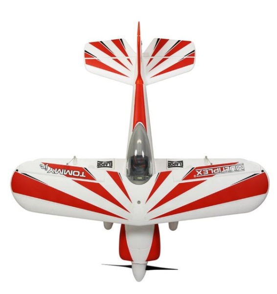 1-02130 TOMMY JR. Doppeldecker 90cm weiß/rot RR